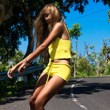 Load image into Gallery viewer, Plain Malibu Knit Cheeky Shorts