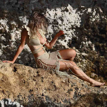 Load image into Gallery viewer, Cindy Fringed Maxi Skirt