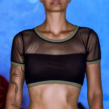 Load image into Gallery viewer, Camo Mesh Top

