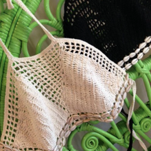 Load image into Gallery viewer, Cowrie Crochet Bralette
