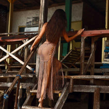 Load image into Gallery viewer, Cindy Fringed Maxi Skirt
